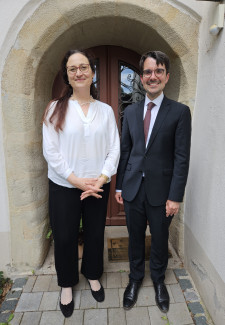 Verabschiedung Pfarrerin Stefanie Lauterbach mit Dekan Dr. Ceglarek