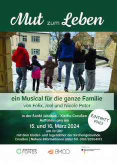 Mut zum Leben - Flyer